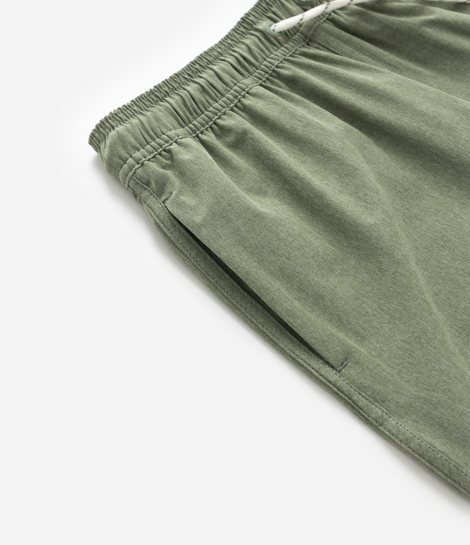 Bermuda Infantil Mesclada com Amarração - Tam 05 a 14 Anos Verde 4