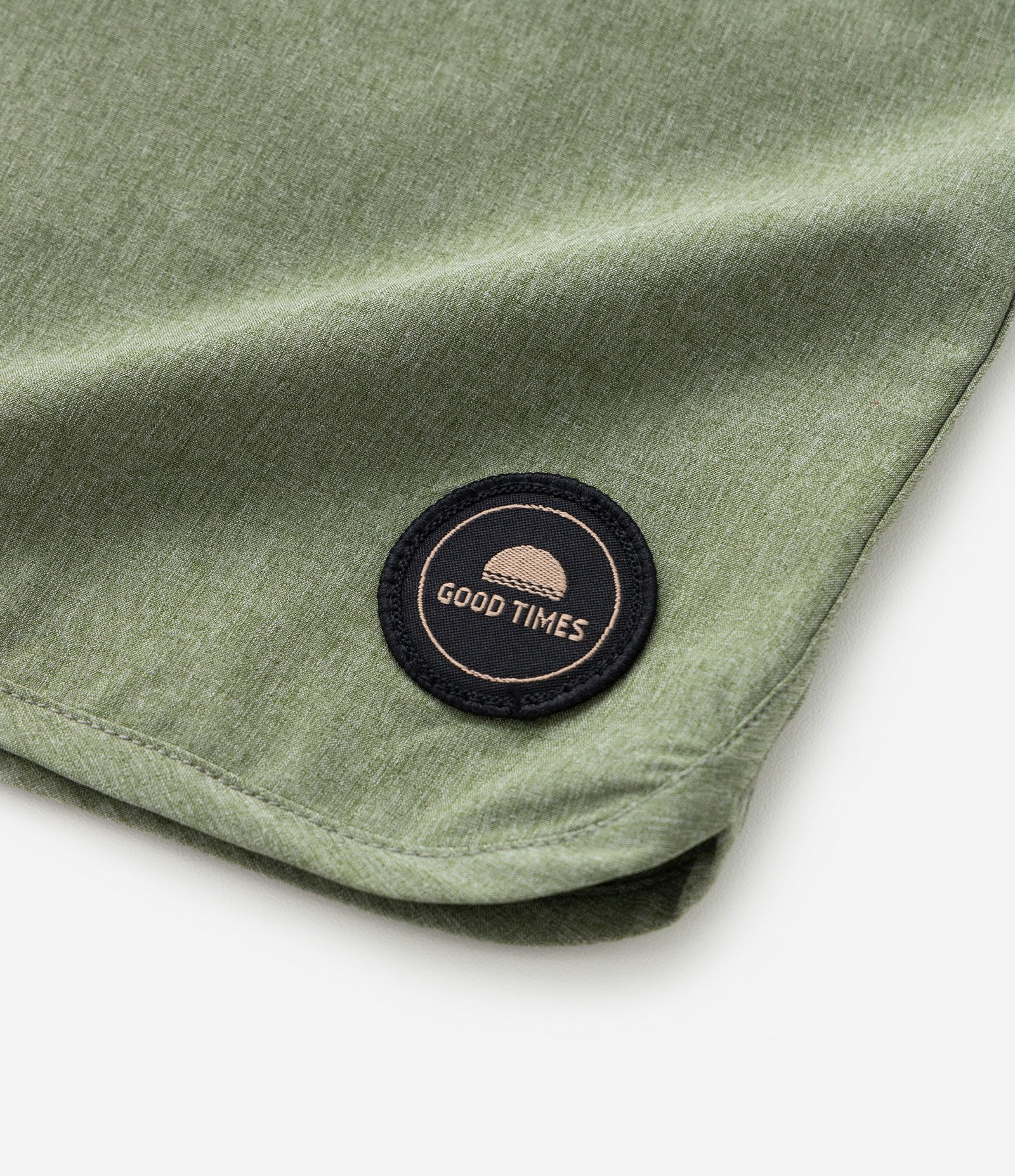 Bermuda Infantil Mesclada com Amarração - Tam 05 a 14 Anos Verde 6