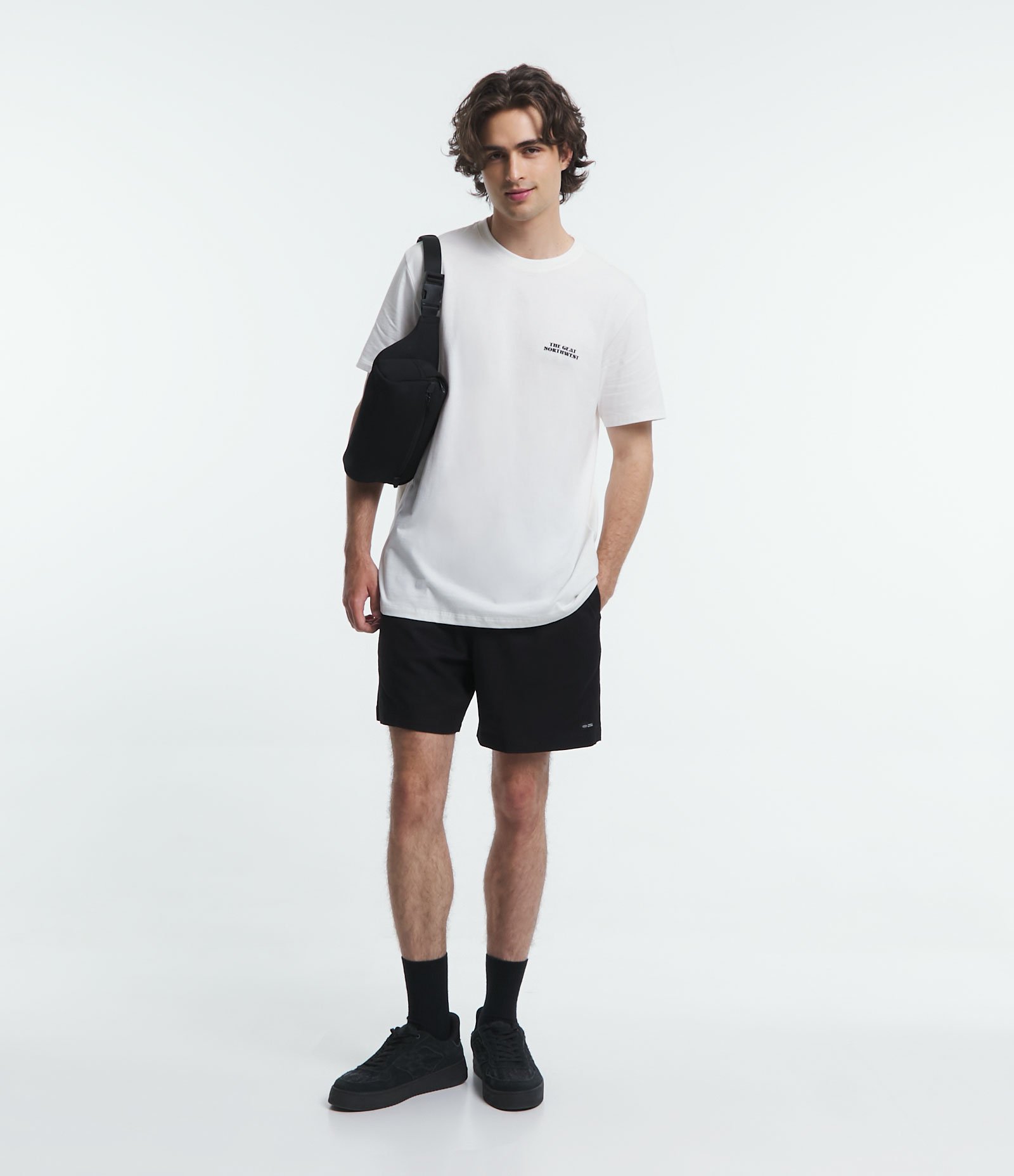 Camiseta Comfort em Meia Malha com Estampa de Lettering e Prancha Off White 3