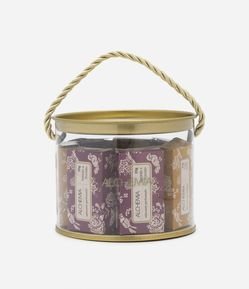 Kit Lata com 7 Sabonetes Perfumados Alchemia