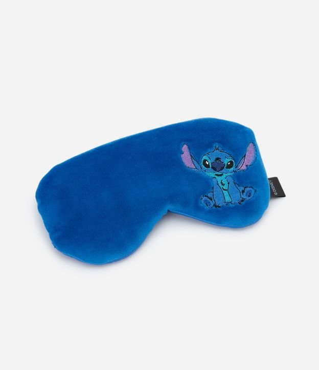 Máscara de Dormir em Plush com Bordado do Stitch