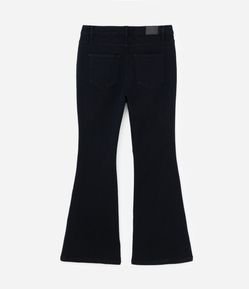 Calça Flare em Sarja com Botão Forrado Curve & Plus Size - Renner