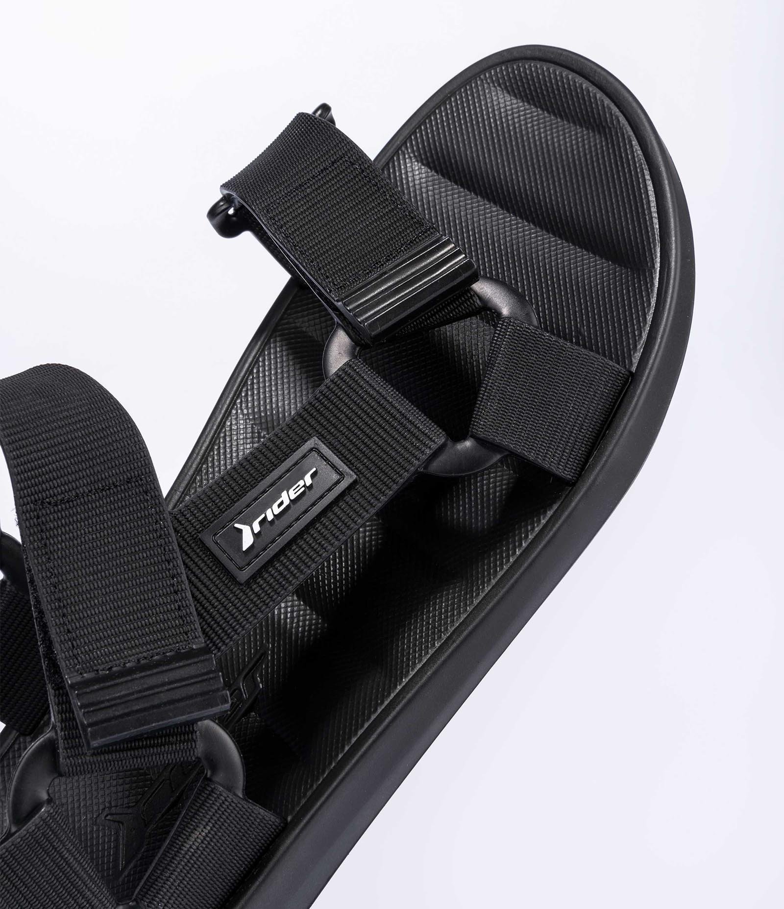 Sandália Emborrachada Free Style com Velcro Rider Preto 4