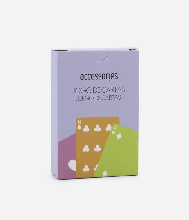 Kit Baralho com 12 Cartas em Papel Estampa Formas Coloridas