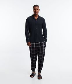 Pijama Calça em com Estampa Xadrez