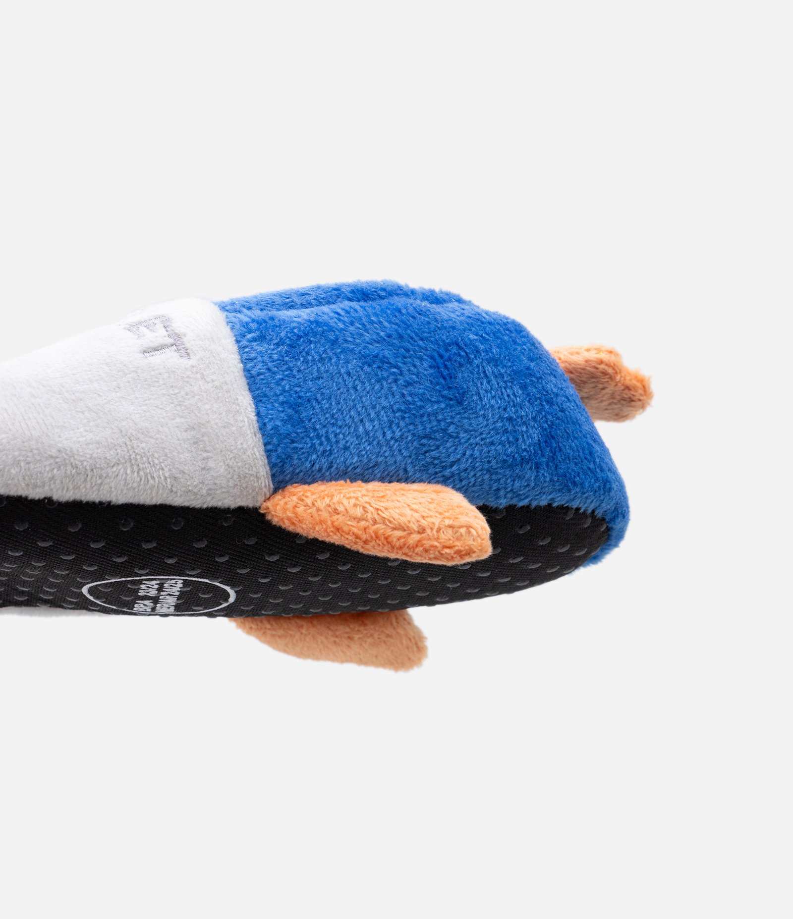 Pantufa Fechada Infantil em Fleece com Bordado Foguetinho - Tam 19/20 ao 27/28 Azul 4