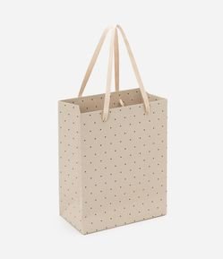 Embalagem de Presente com Estampa de Poá