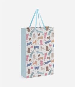 Embalagem de Presente com Estampa de Gatinhos