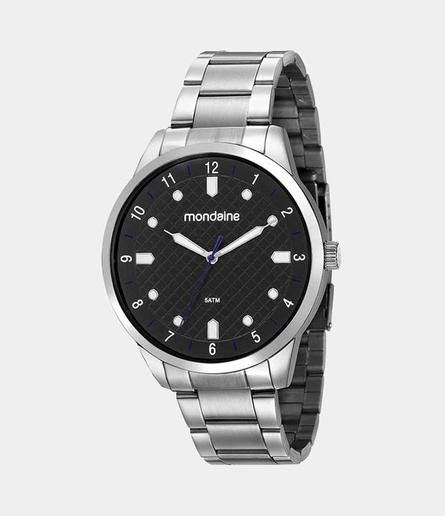 Kit Relógio Mondaine Analógico com Pulseira e Caixa em Metal 53599G0MVNE1KH