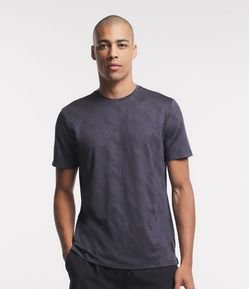 Camiseta Esportiva Dry Fit com Textura Jacquard