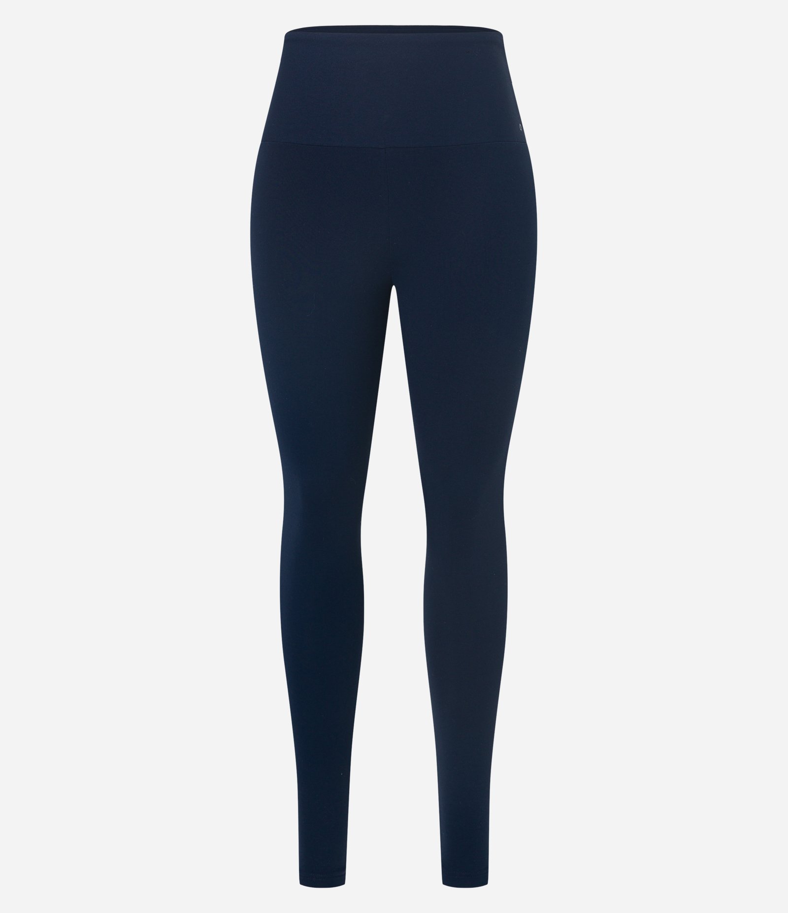 Calça Legging Esportiva em Poliamida com Cós Alto Azul Marinho 5