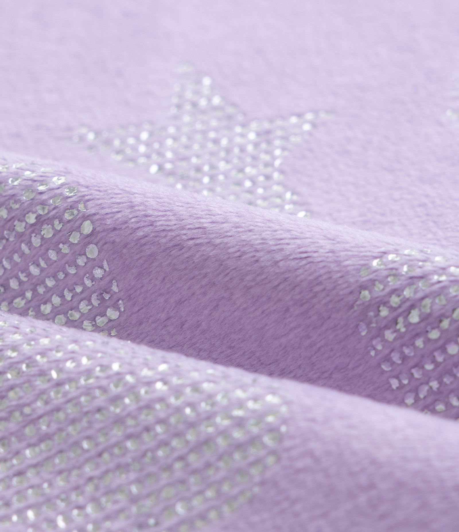 Pijama Longo Infantil Quentinho com Brilhos - Tam 2 a 14 Anos Lilás 4