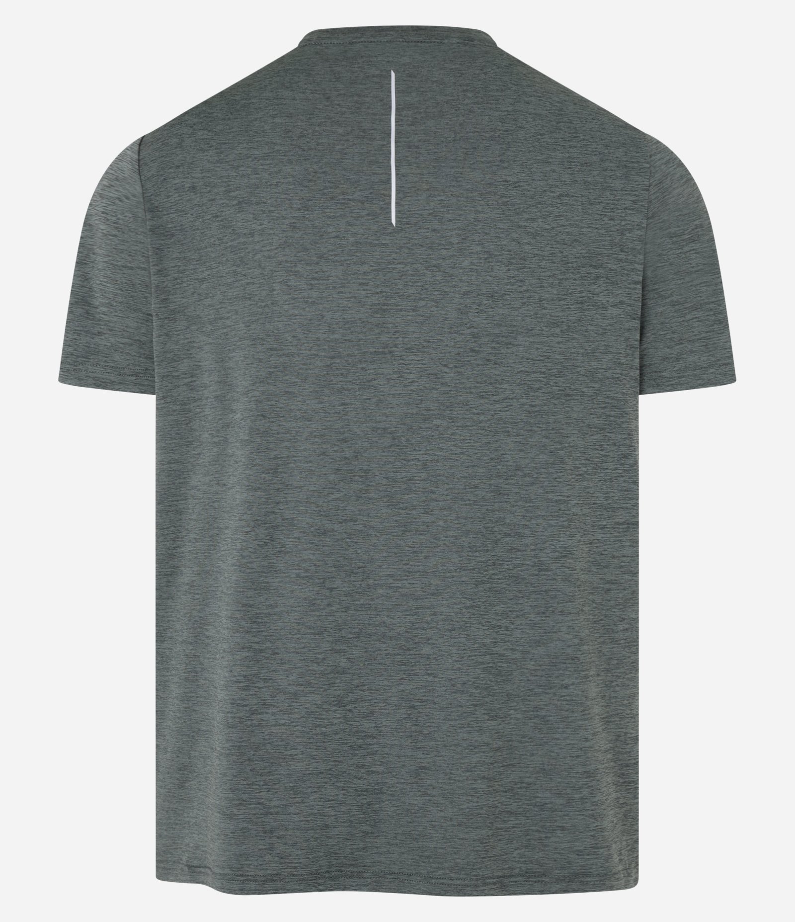 Camiseta Esportiva com Tecnologia Dry e Detalhes Refletivos Verde 6