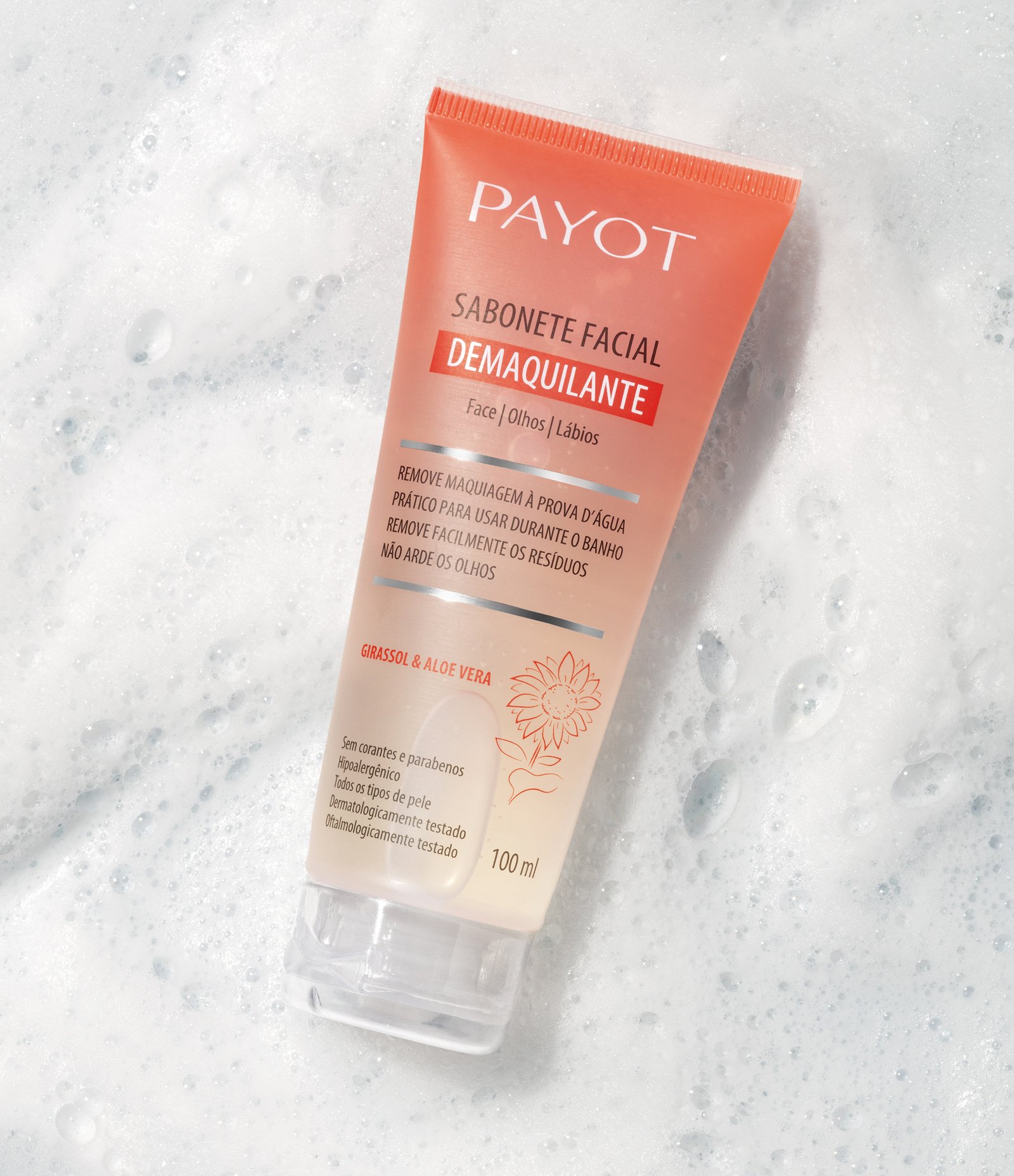 Sabonete Facial Demaquilante Payot 100ml 2