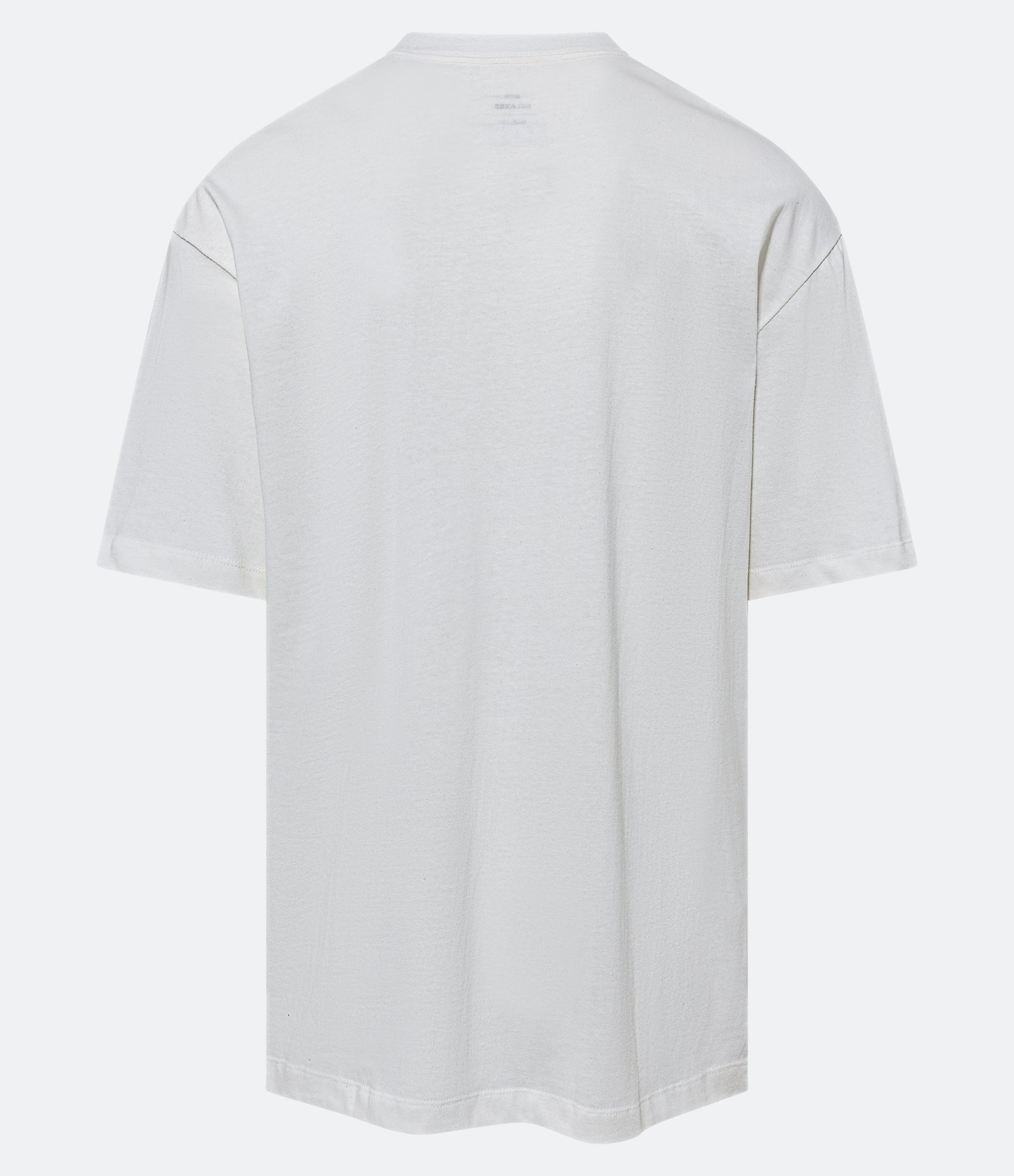 Camiseta Relaxed em Meia Malha com Bordado Blessed Off White 7