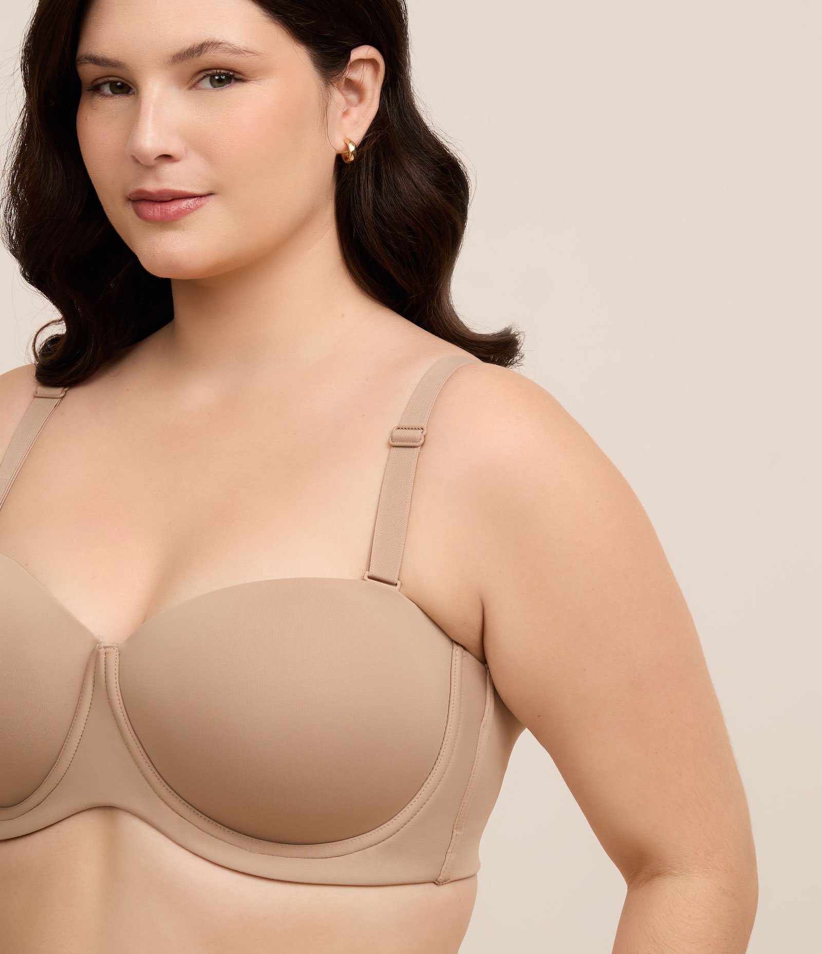 Sutiã Tomara Que Caia Dilady Curve & Plus Size Bege 4