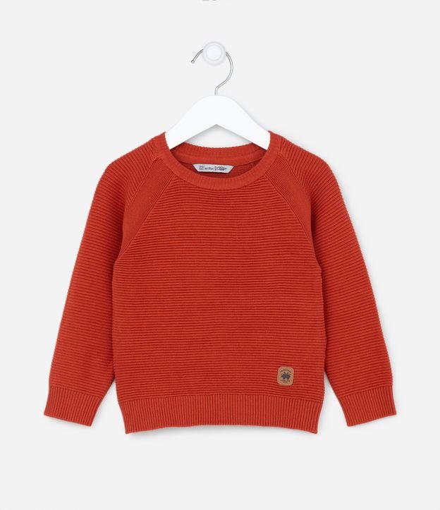 Blusão Infantil com Mangas Raglan - Tam 1 a 4 anos