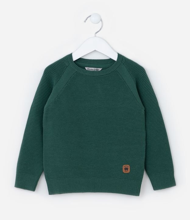 Blusão Infantil com Mangas Raglan - Tam 1 a 4 anos