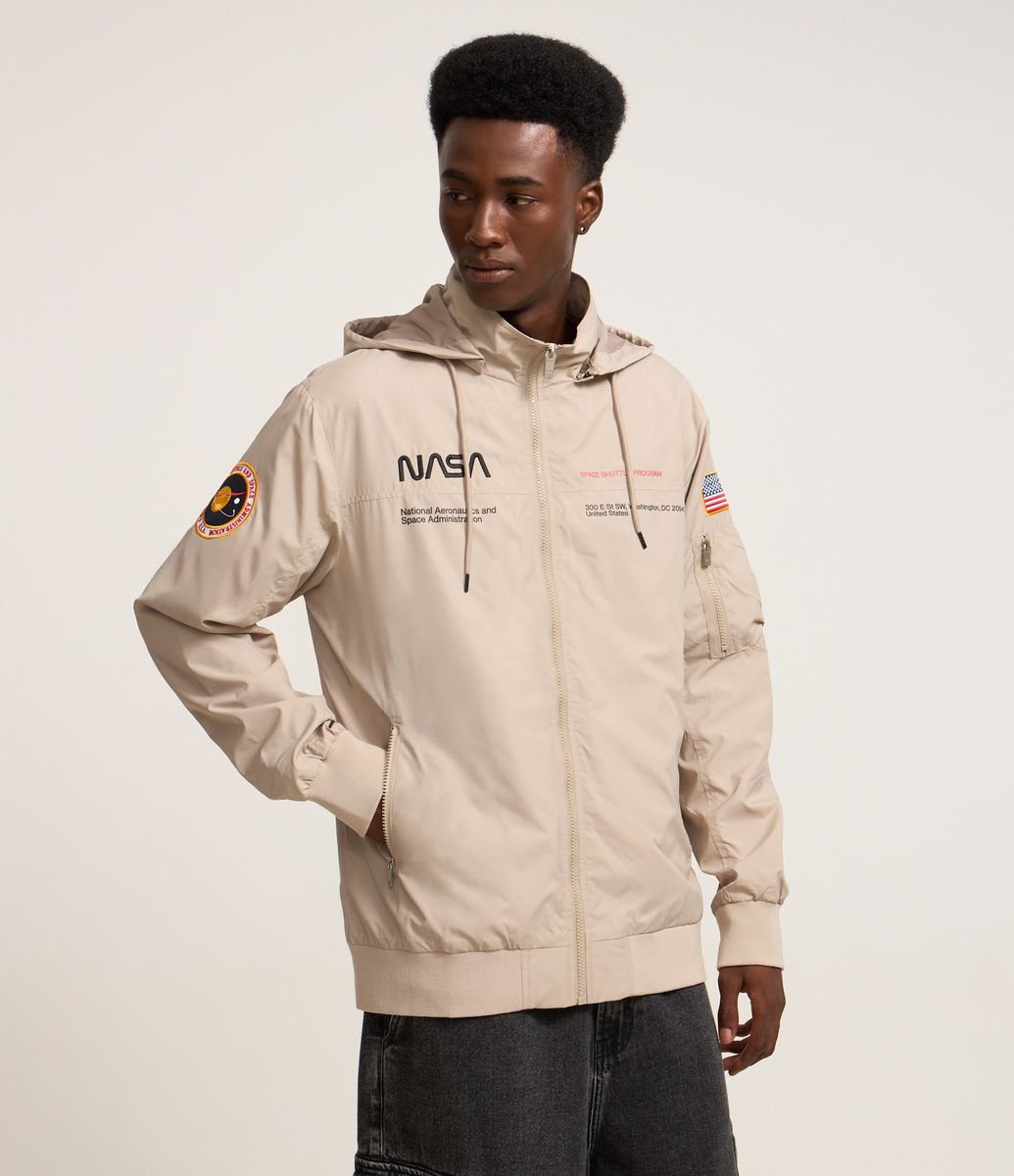 Jaqueta Bomber Jaqueta Refletiva Nasa Nasa Roupas Forever 21 2018