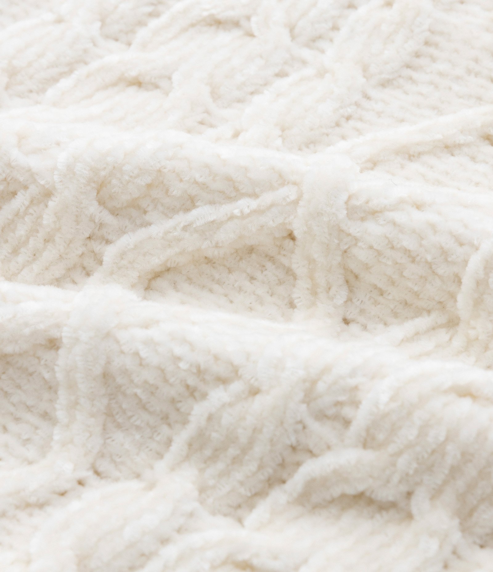 Blusão Infantil em Tricô com Textura Trançada - Tam 0 a 18 meses Bege 3