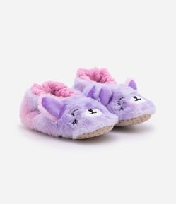 Meia Home Socks Infantil com Bordado de Coelho - Tam 23 ao 34