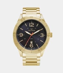 Kit Relógio Technos Analógico com Pulseira e Caixa em Aço 2115MYW K1A