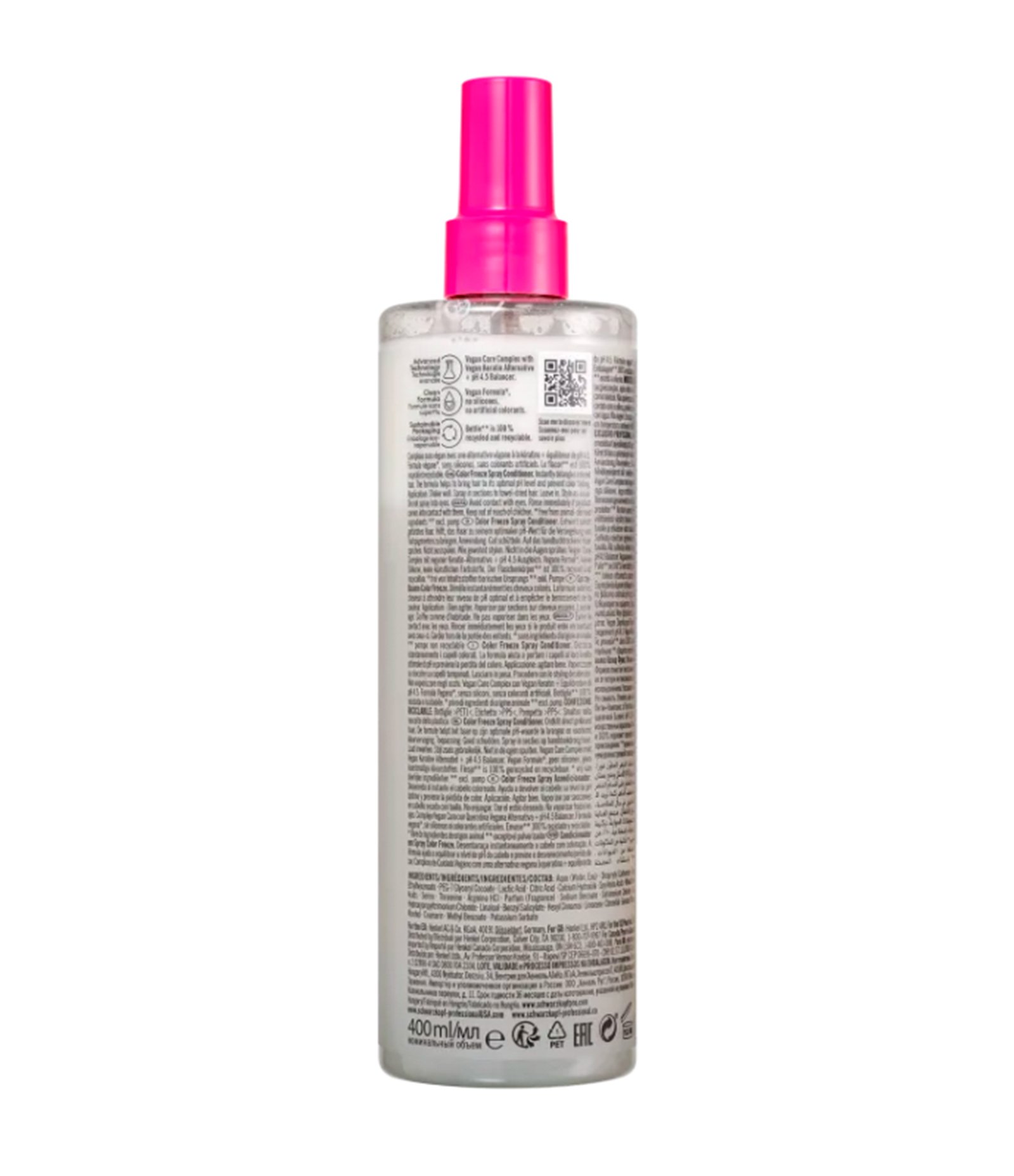 Condicionador Color Freeze Spray Bonacure Clean Performance 400ml 2