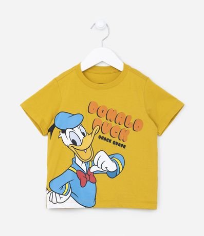 Camiseta Infantil Manga Curta com Estampa do Pato Donald - Tam 2 a 5 anos Menor preço em Camiseta Infantil Manga Curta com Estampa do Pato Donald - Tam 2 a 5 anos