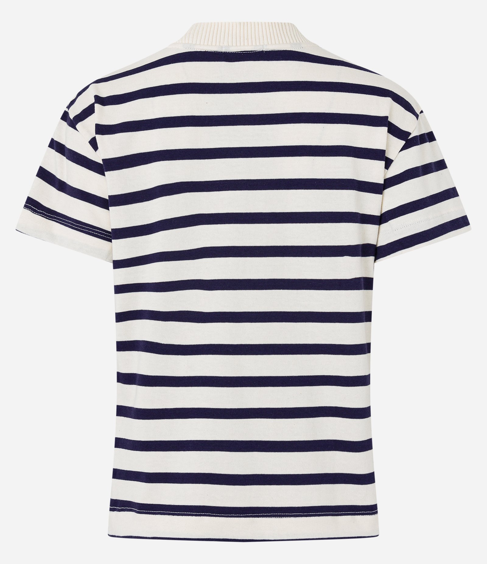 Blusa em Algodão Listrado com Bolso 2