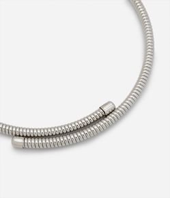 Colar Choker de Mola com Textura Rabo de Rato