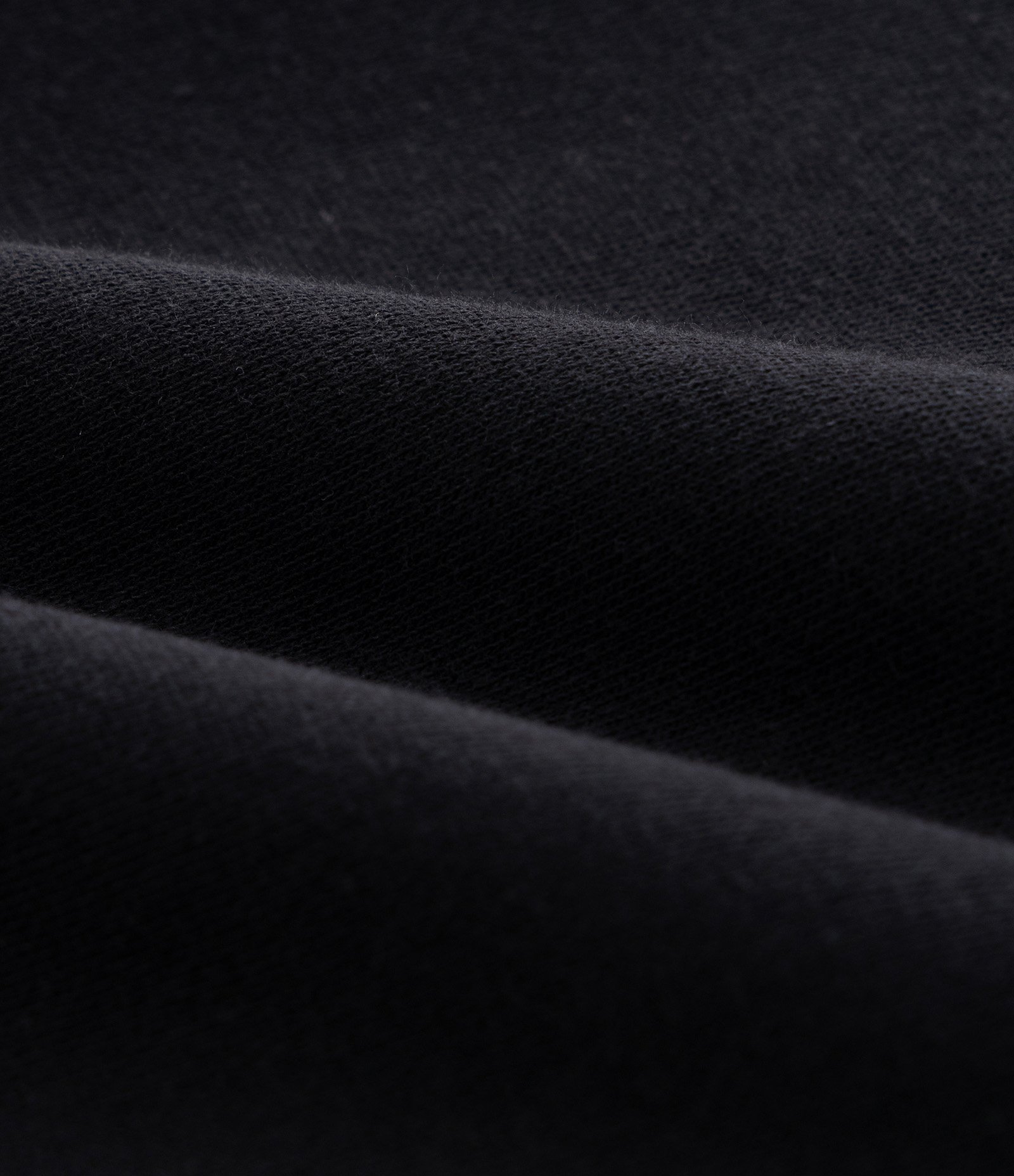 Calça Reta em Moletom com Bolsos e Amarração no Cós Preto 9