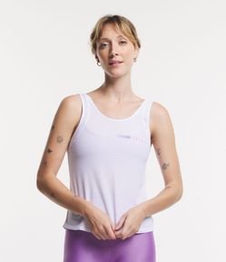 Regata Esportiva em Poliamida com Texturas