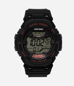 Relogio Mormaii Masculino Analógico com Pulseira em Silicone e Caixa em Policarbonato MO03500 8R