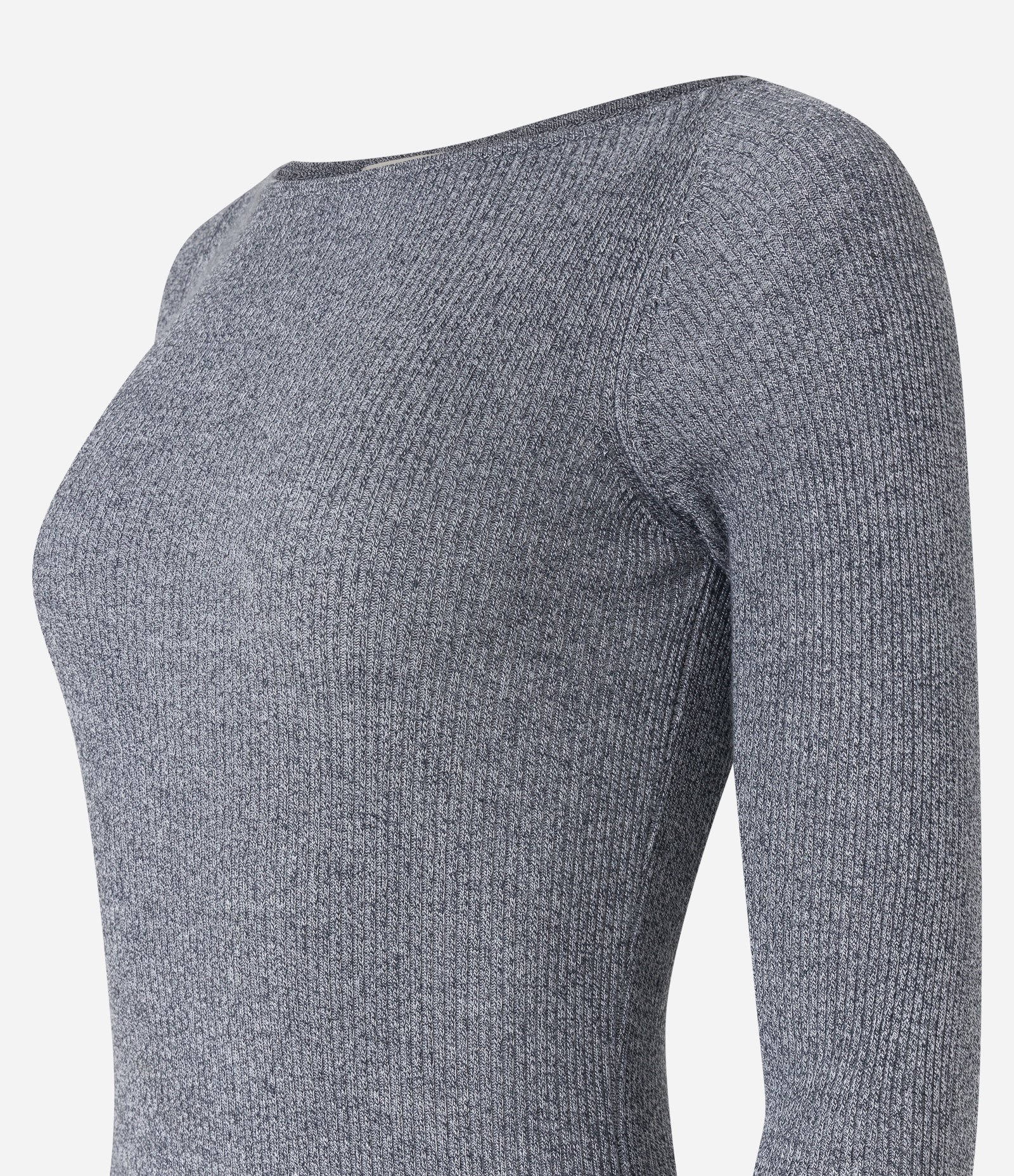 Vestido Midi Justo em Tricô com Gola Canoa 7