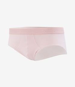 Cueca Slip em Meia Malha com Cós Elástico Mash