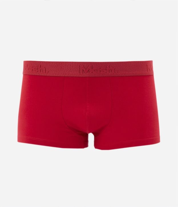 Cueca Boxer em Meia Malha com Cós Elástico Mash