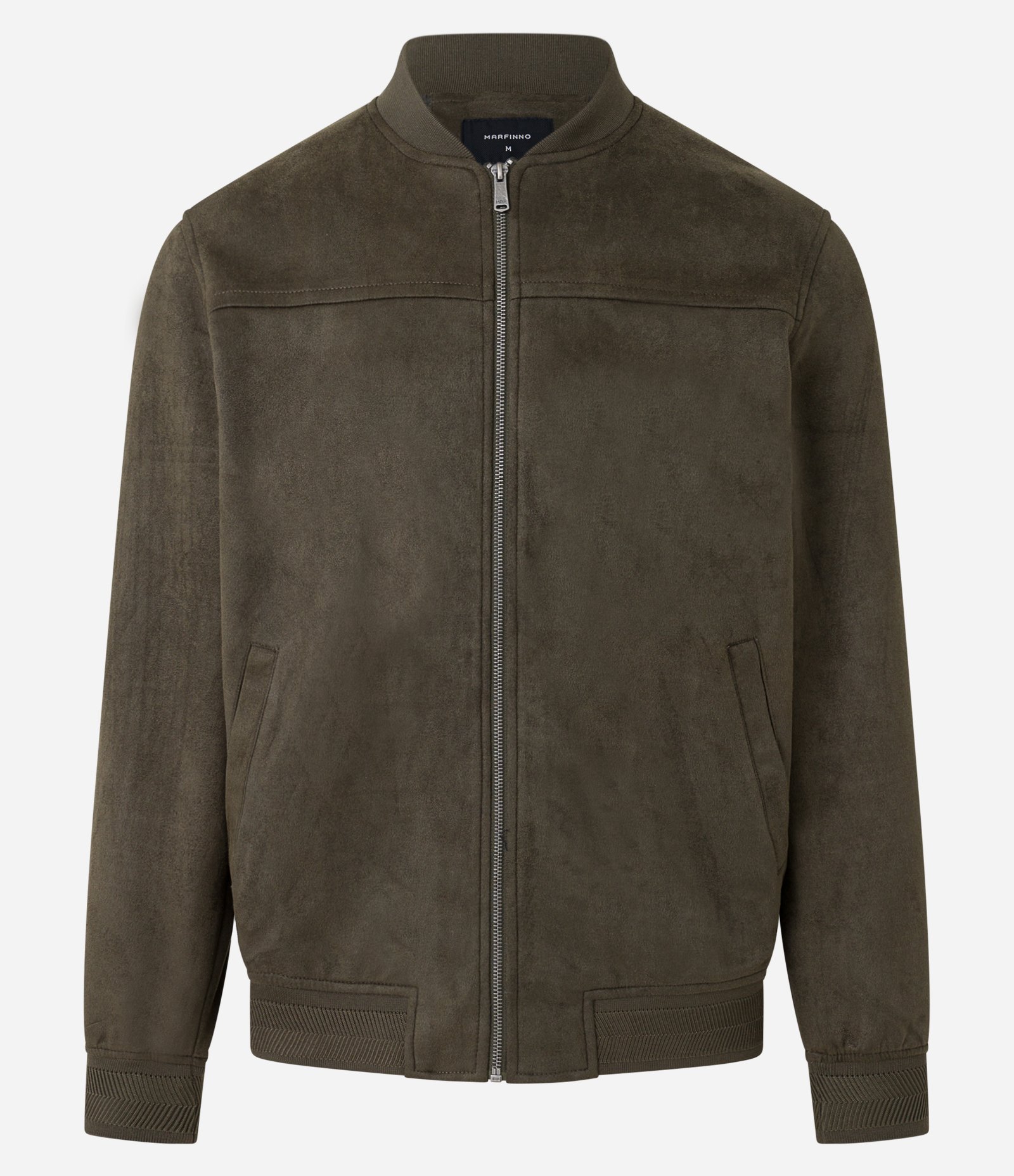 Jaqueta Bomber com Zíper e Bolsos 6