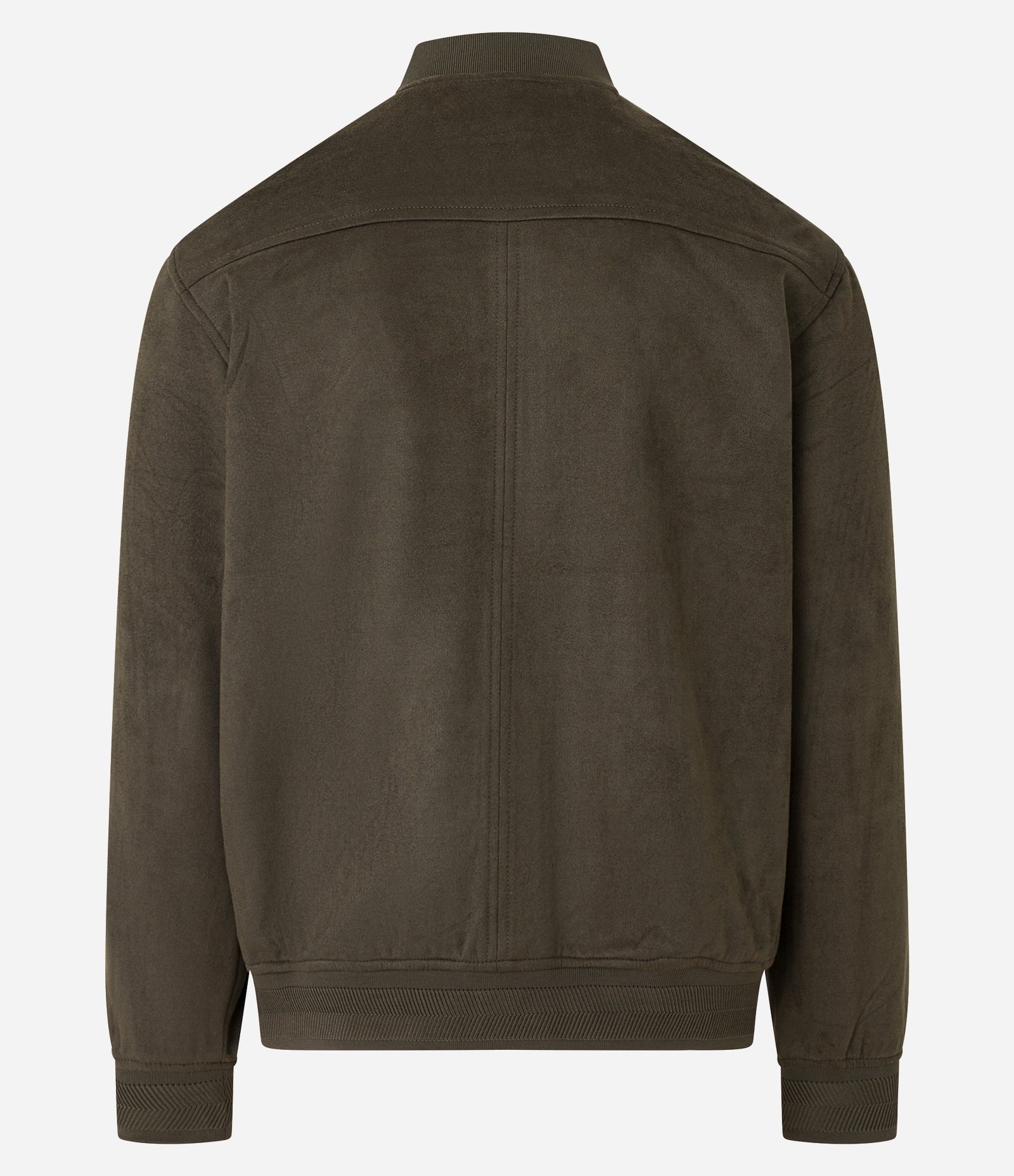 Jaqueta Bomber com Zíper e Bolsos 8