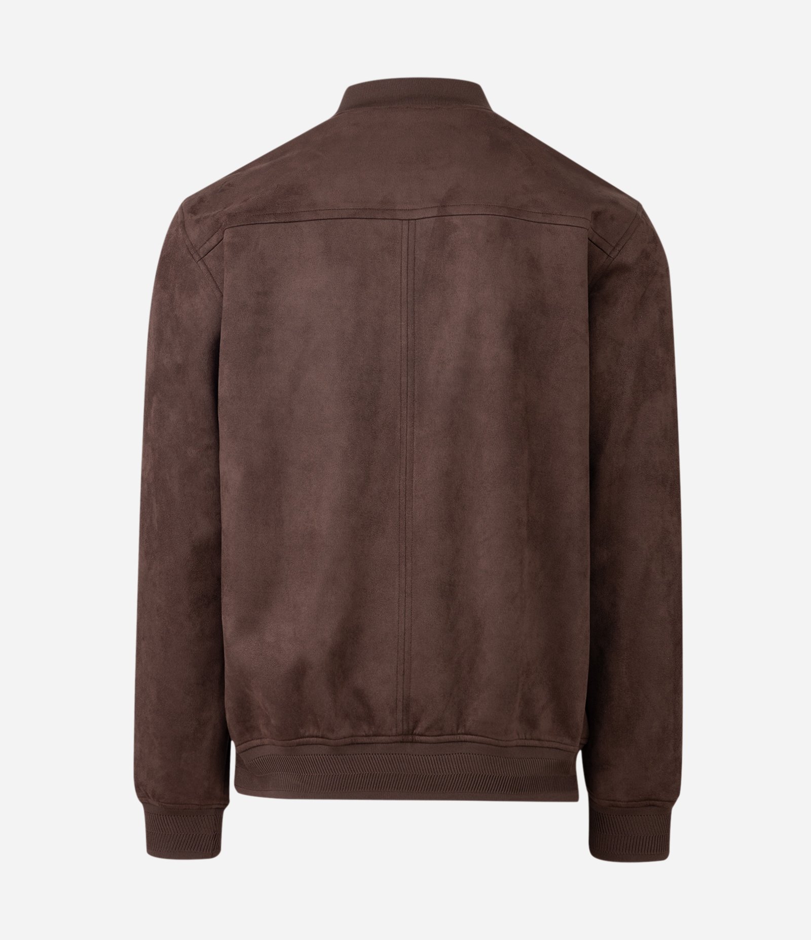 Jaqueta Bomber com Zíper e Bolsos Marrom 10