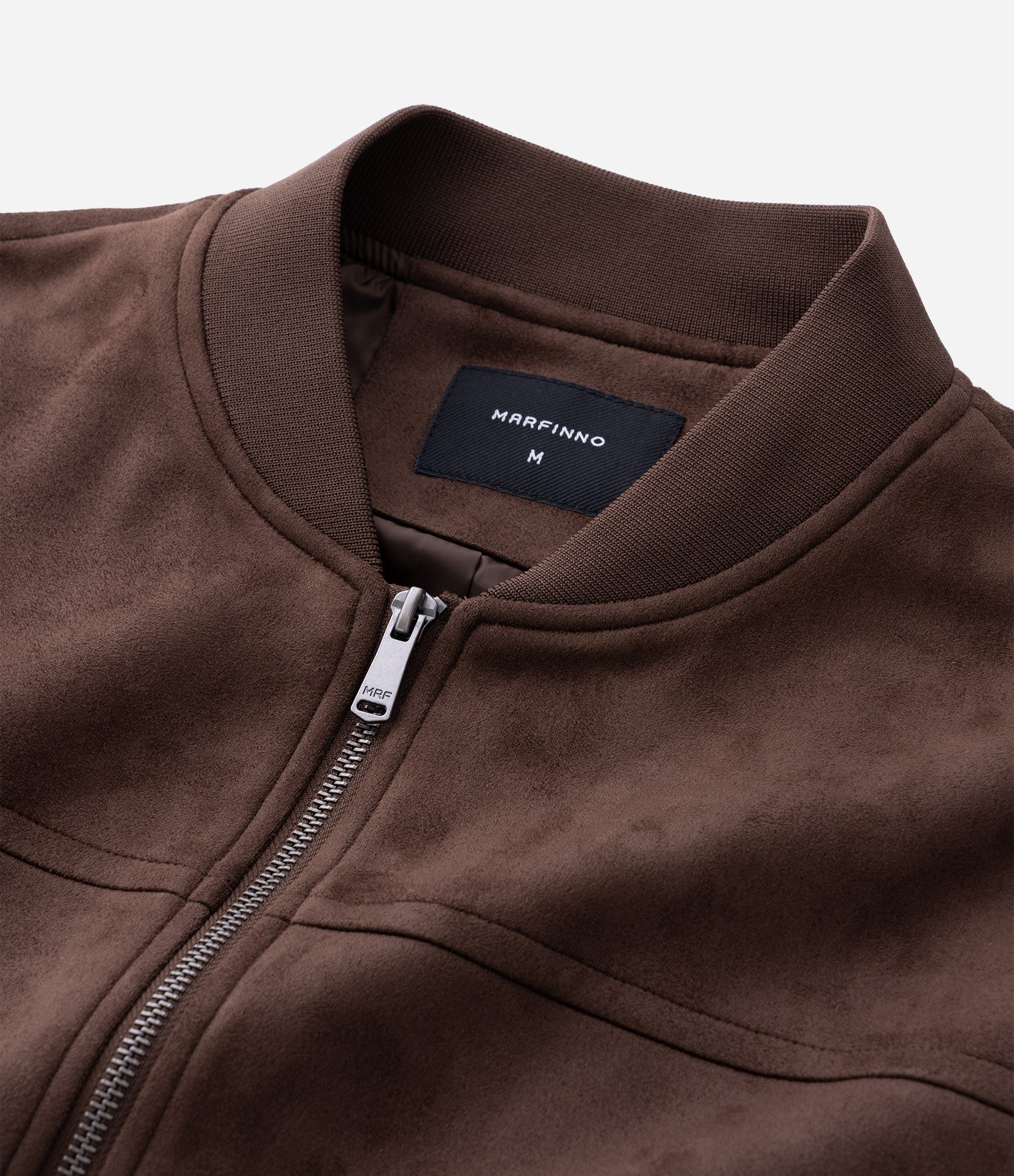 Jaqueta Bomber com Zíper e Bolsos Marrom 12