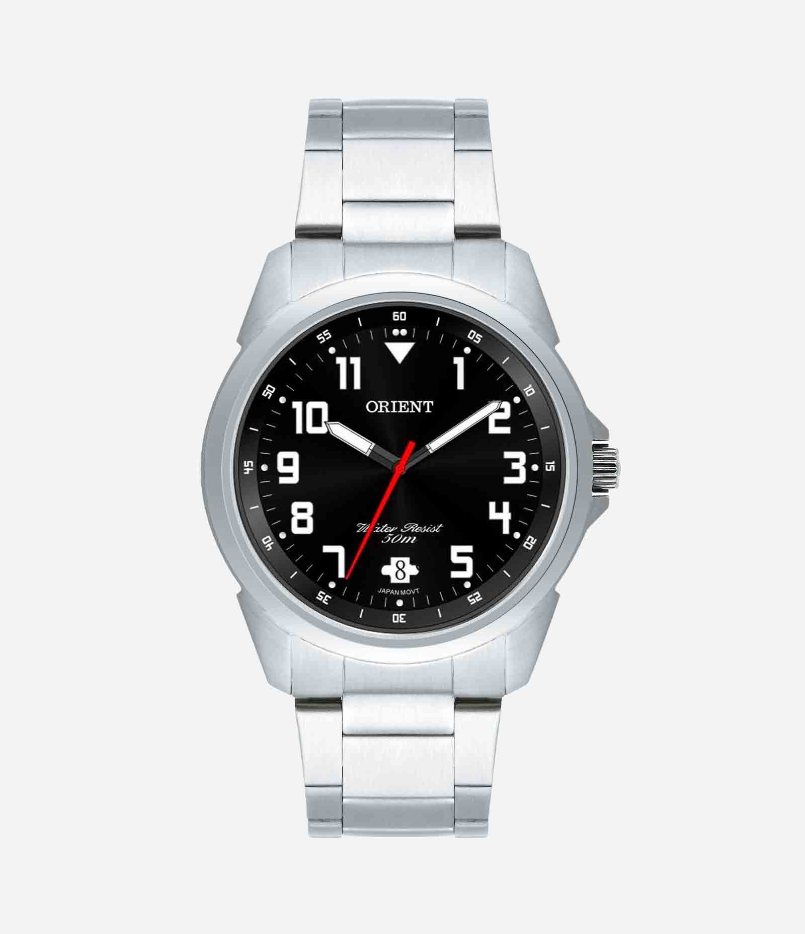 Relógio Orient Analógico com Pulseira e Caixa em Metal MBSS1154A P2SX U 1