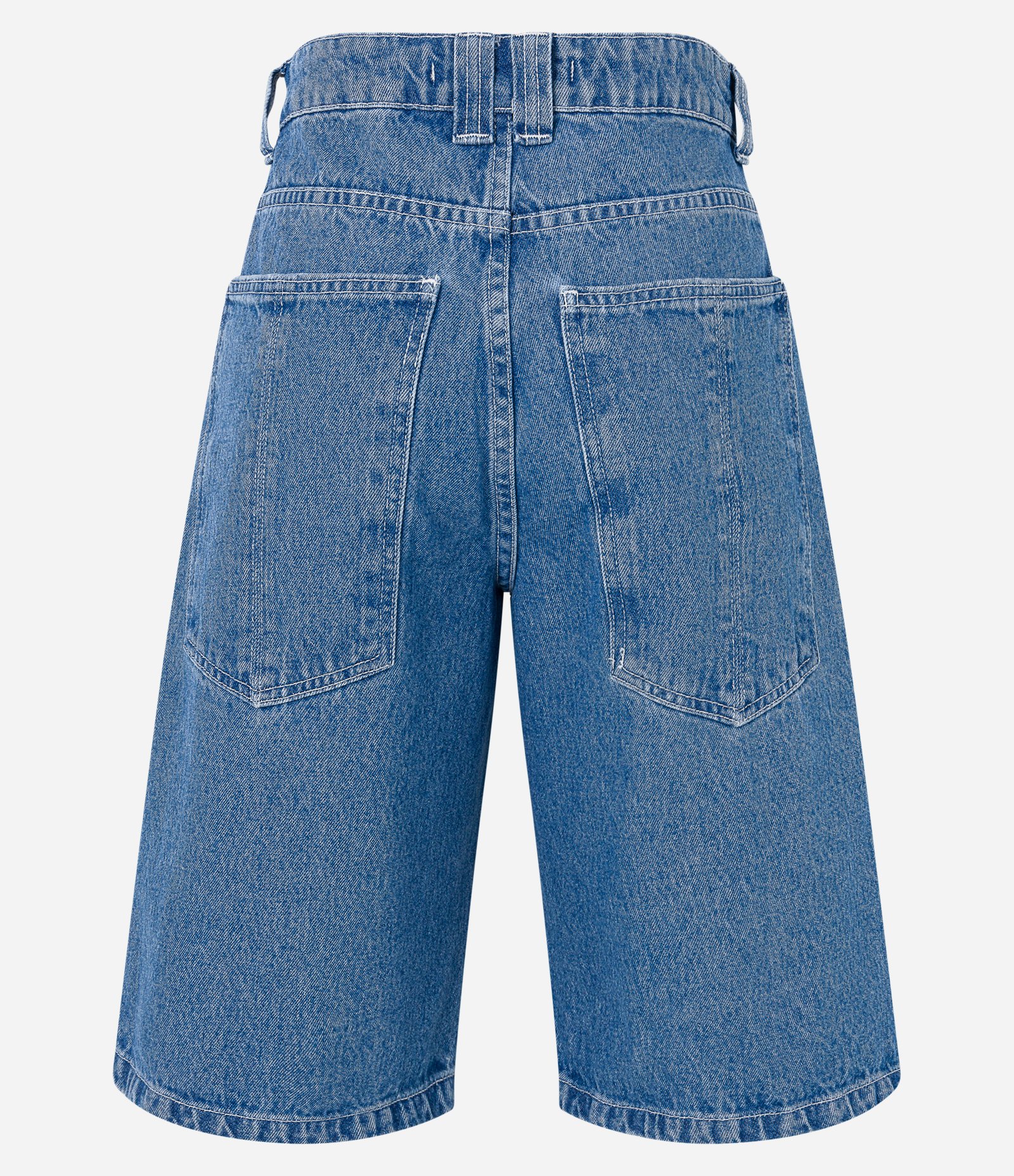 Bermuda Jorts Ampla em Jeans Azul 2