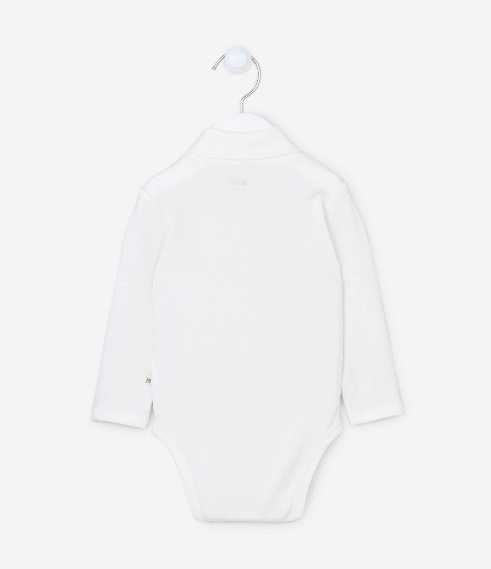 Body Infantil com Gola Alta - Tam 0 a 24 meses Branco 2