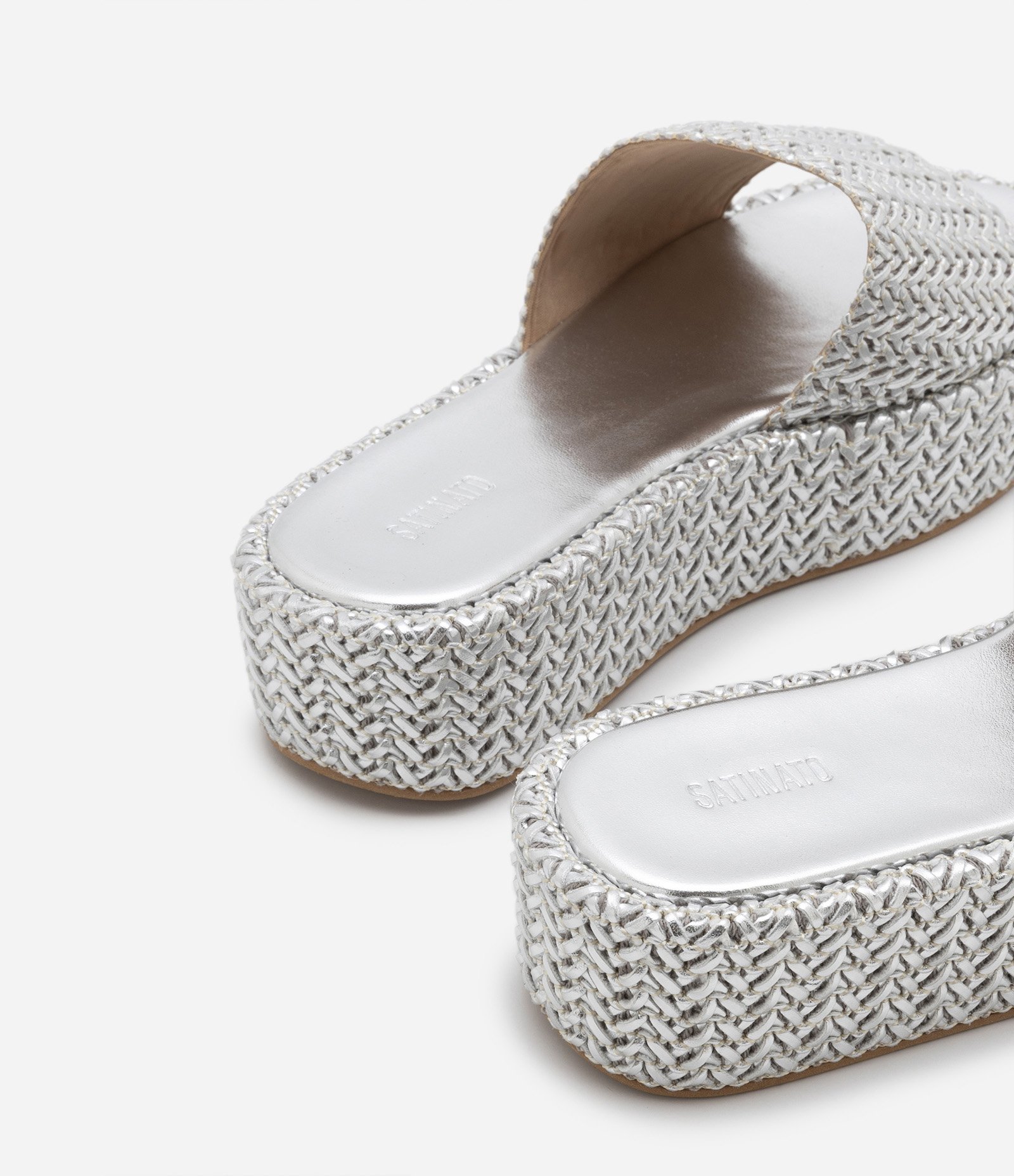 Sandália Flatform com Tressê 3