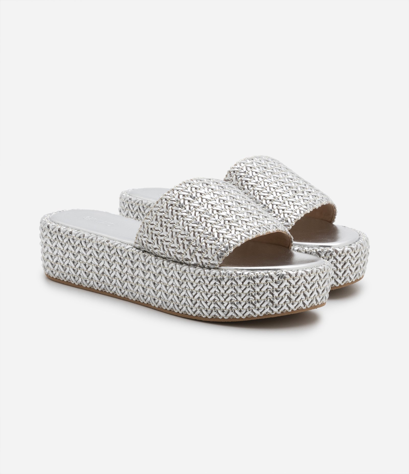 Sandália Flatform com Tressê 5