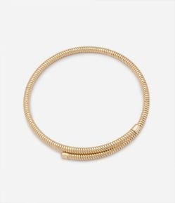 Colar Choker de Mola com Textura Rabo de Rato