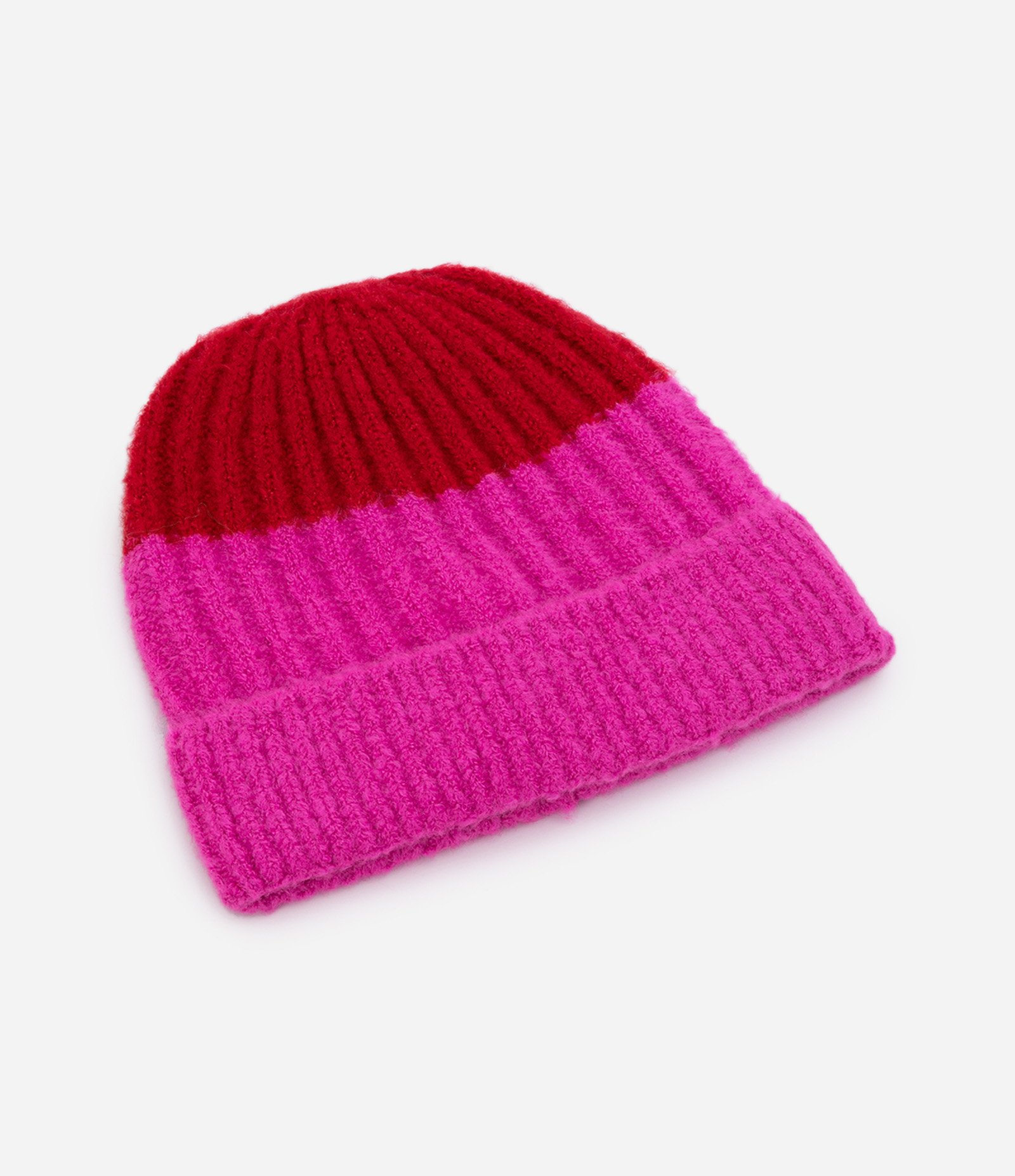 Gorro Infantil em Tricô Caneladinho Cinza 1