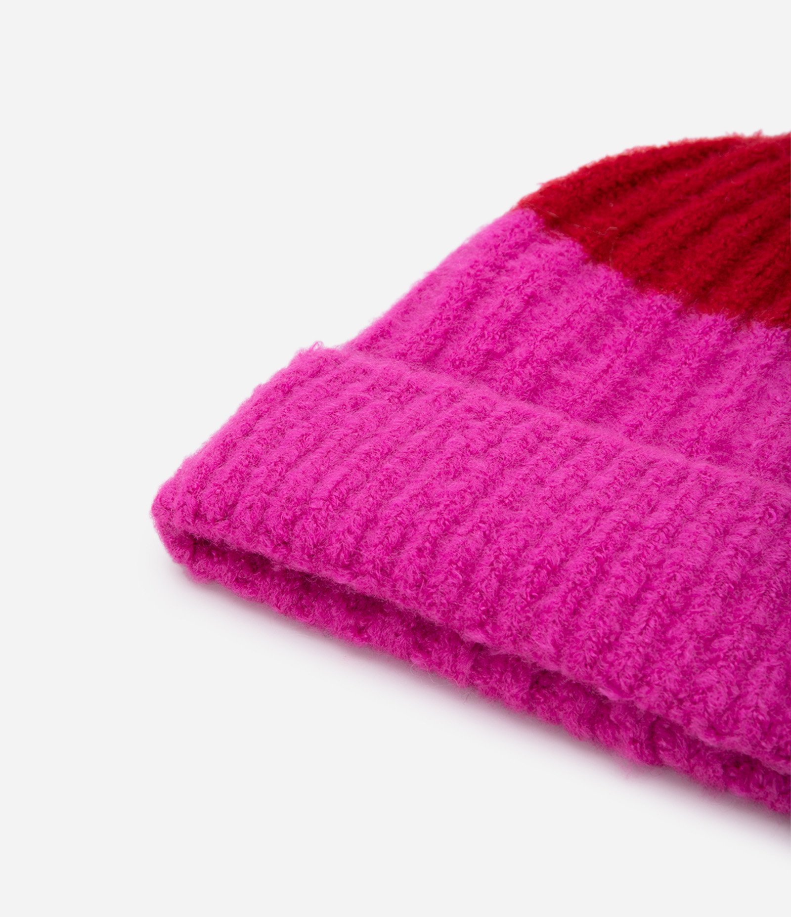 Gorro Infantil em Tricô Caneladinho Cinza 2