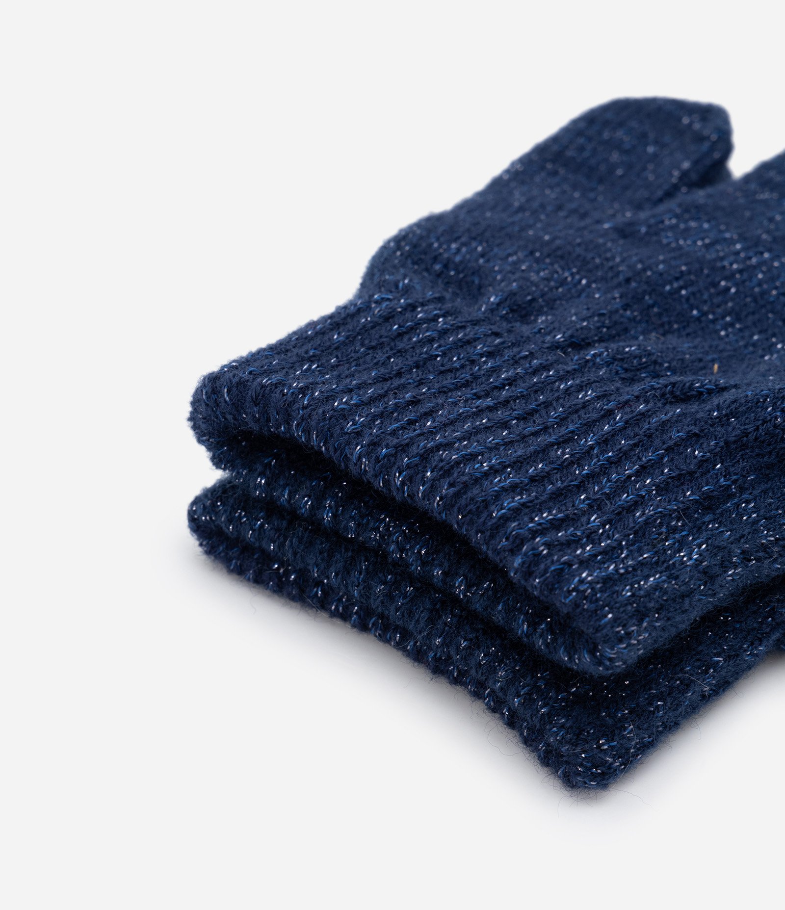 Luva Infantil com Estampa de Corações - Tam P ao G Azul 3