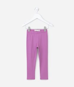 Calça Legging Infantil Canelada - Tam 1 a 5 anos